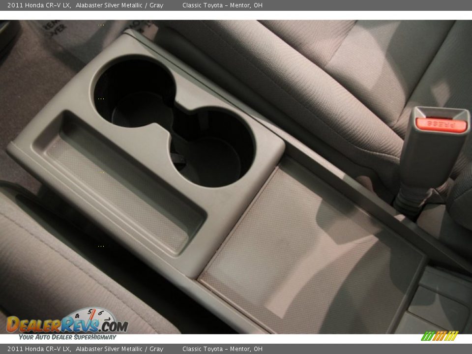 2011 Honda CR-V LX Alabaster Silver Metallic / Gray Photo #11