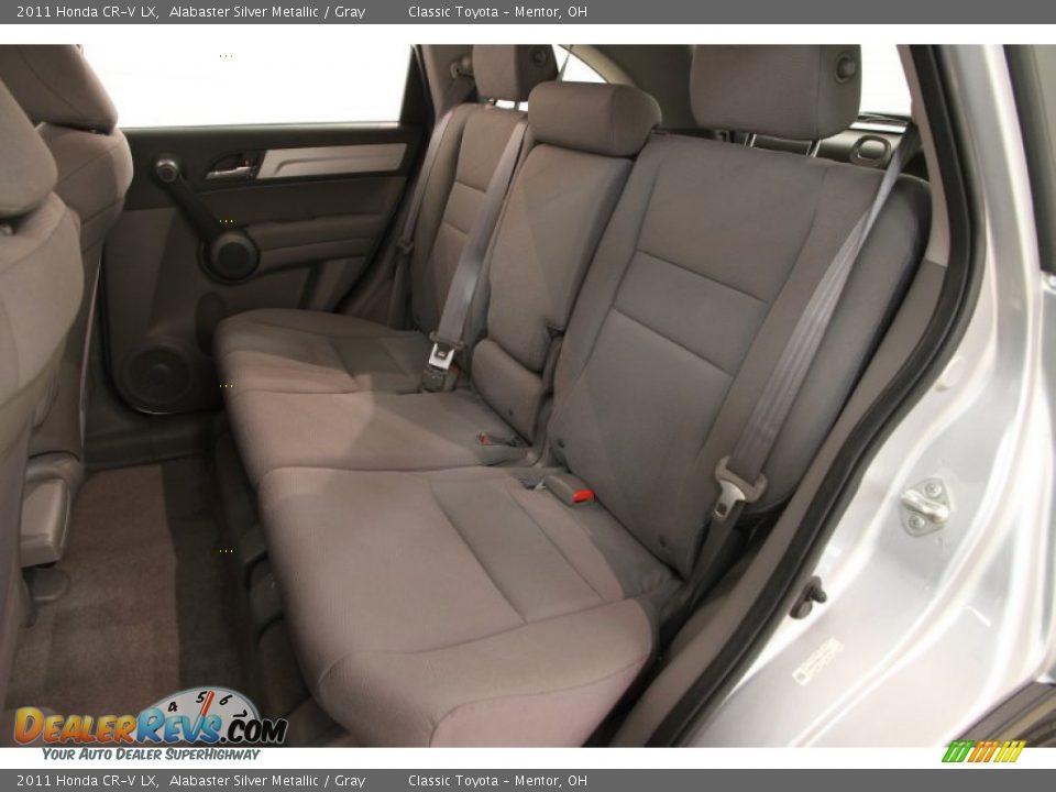 2011 Honda CR-V LX Alabaster Silver Metallic / Gray Photo #14