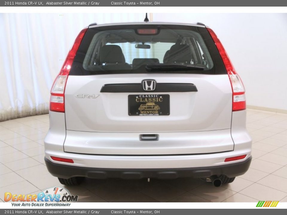 2011 Honda CR-V LX Alabaster Silver Metallic / Gray Photo #15