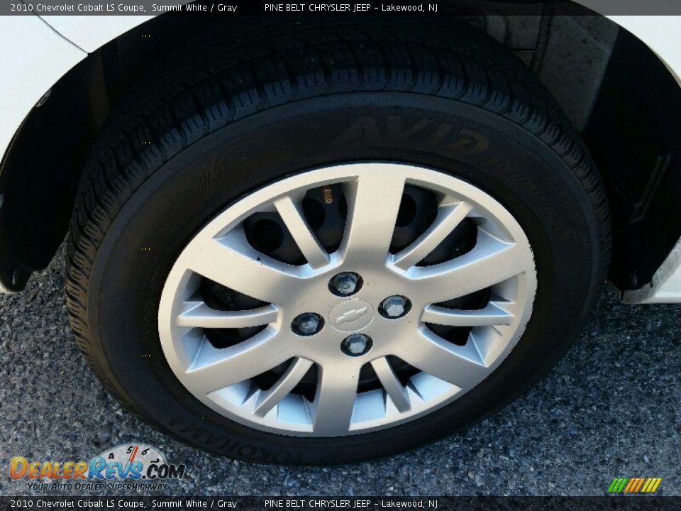 2010 Chevrolet Cobalt LS Coupe Summit White / Gray Photo #4