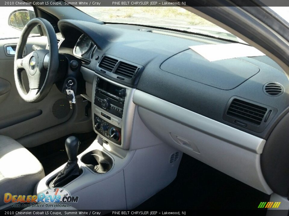 2010 Chevrolet Cobalt LS Coupe Summit White / Gray Photo #6
