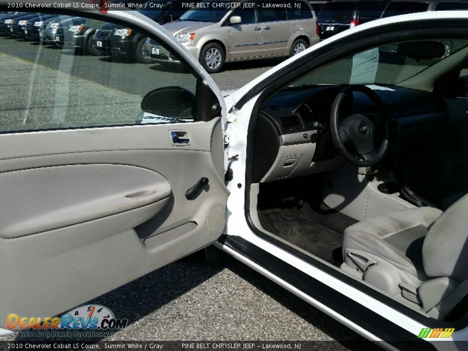 2010 Chevrolet Cobalt LS Coupe Summit White / Gray Photo #11