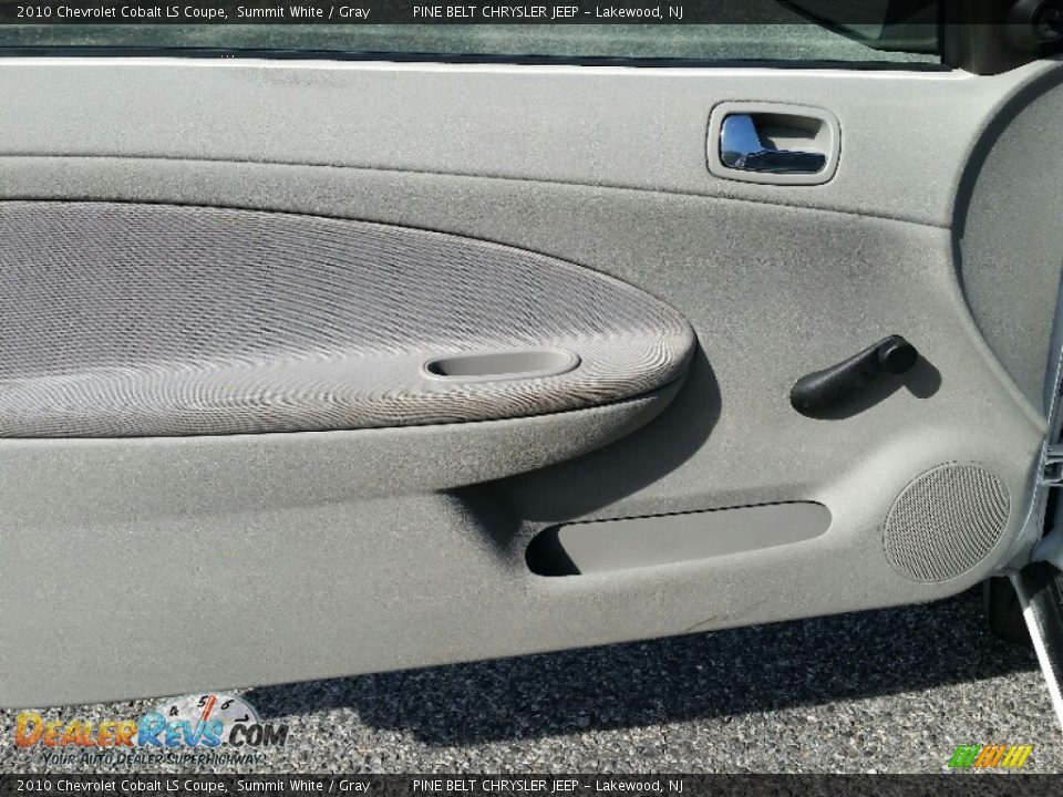 2010 Chevrolet Cobalt LS Coupe Summit White / Gray Photo #12