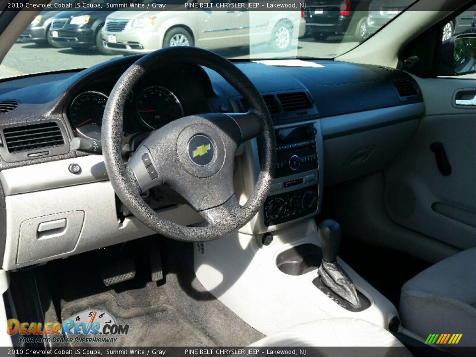 2010 Chevrolet Cobalt LS Coupe Summit White / Gray Photo #13