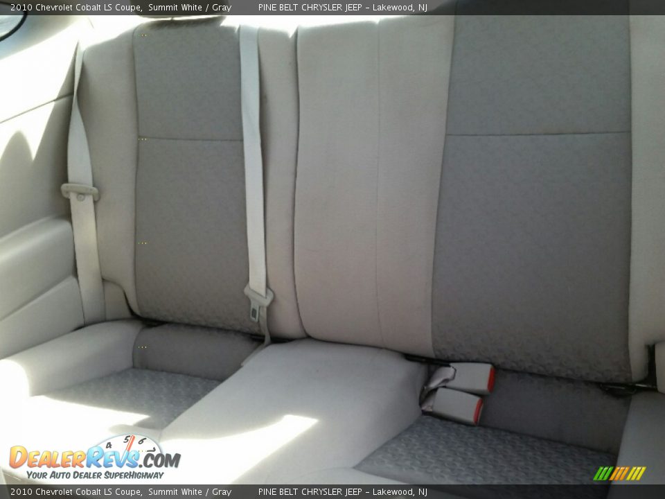 2010 Chevrolet Cobalt LS Coupe Summit White / Gray Photo #14