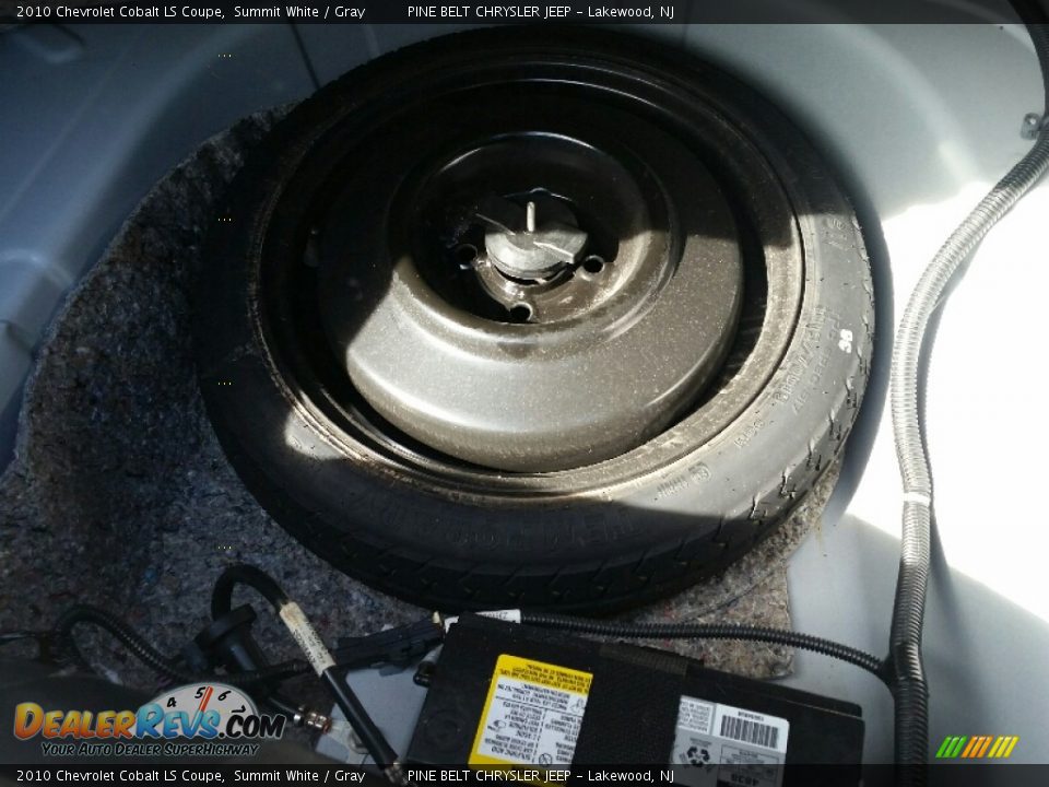 2010 Chevrolet Cobalt LS Coupe Summit White / Gray Photo #20