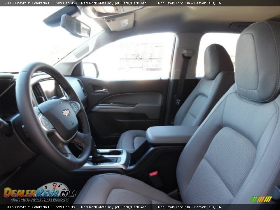 2016 Chevrolet Colorado LT Crew Cab 4x4 Red Rock Metallic / Jet Black/Dark Ash Photo #11
