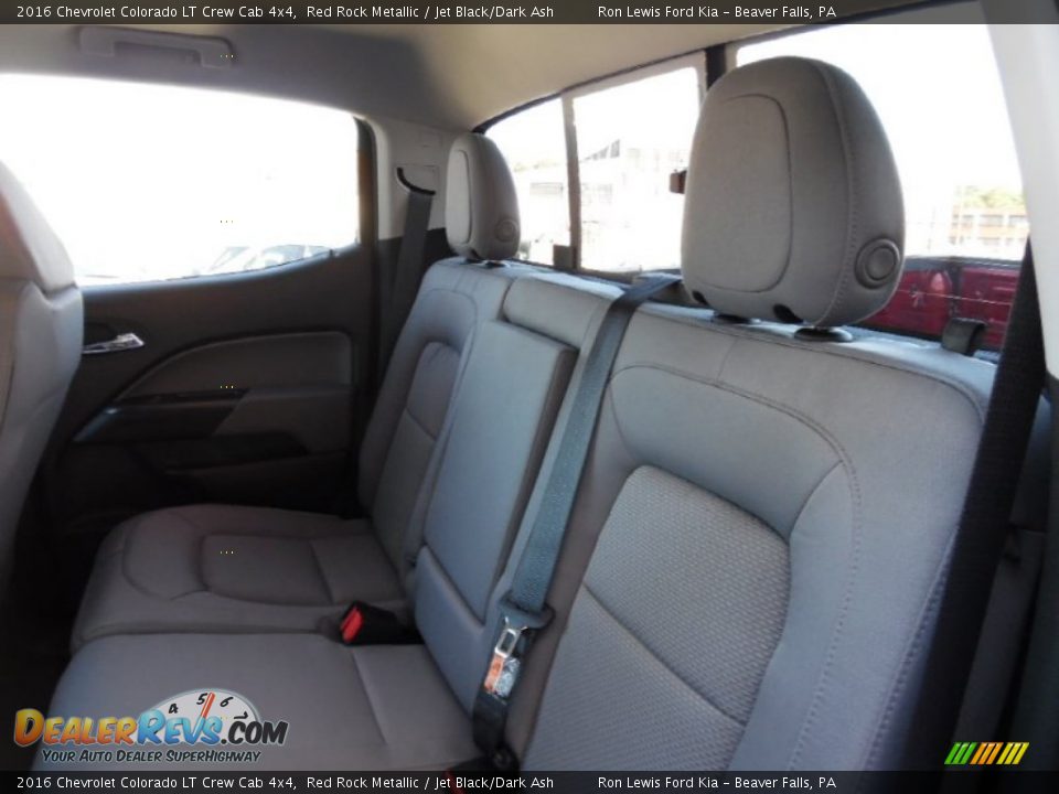 2016 Chevrolet Colorado LT Crew Cab 4x4 Red Rock Metallic / Jet Black/Dark Ash Photo #12