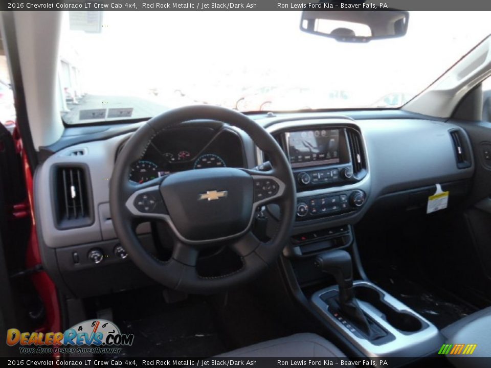 2016 Chevrolet Colorado LT Crew Cab 4x4 Red Rock Metallic / Jet Black/Dark Ash Photo #13