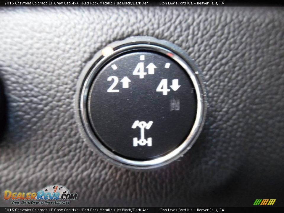 2016 Chevrolet Colorado LT Crew Cab 4x4 Red Rock Metallic / Jet Black/Dark Ash Photo #16