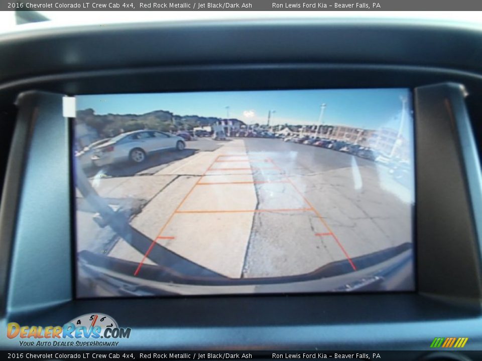 2016 Chevrolet Colorado LT Crew Cab 4x4 Red Rock Metallic / Jet Black/Dark Ash Photo #18