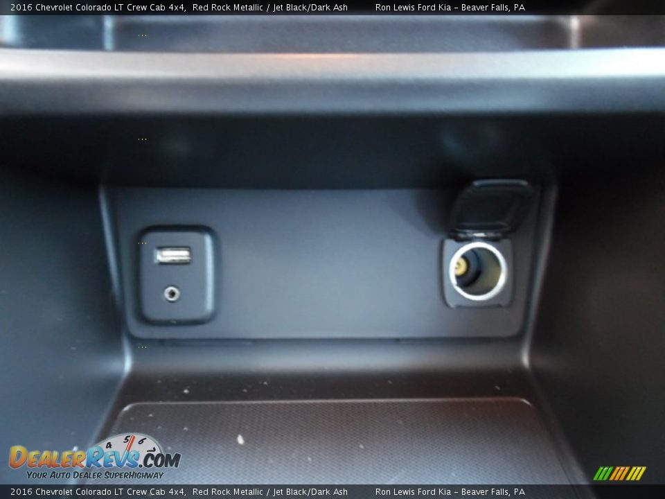 2016 Chevrolet Colorado LT Crew Cab 4x4 Red Rock Metallic / Jet Black/Dark Ash Photo #19