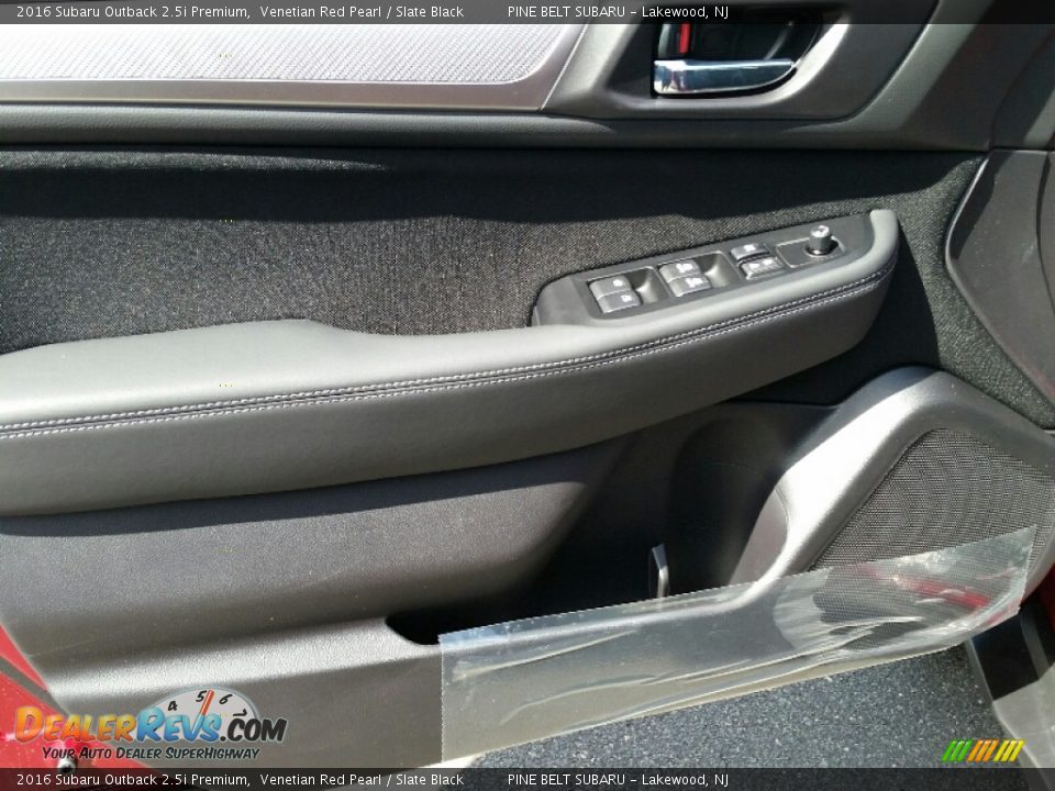 2016 Subaru Outback 2.5i Premium Venetian Red Pearl / Slate Black Photo #7