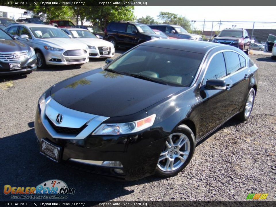 2010 Acura TL 3.5 Crystal Black Pearl / Ebony Photo #1