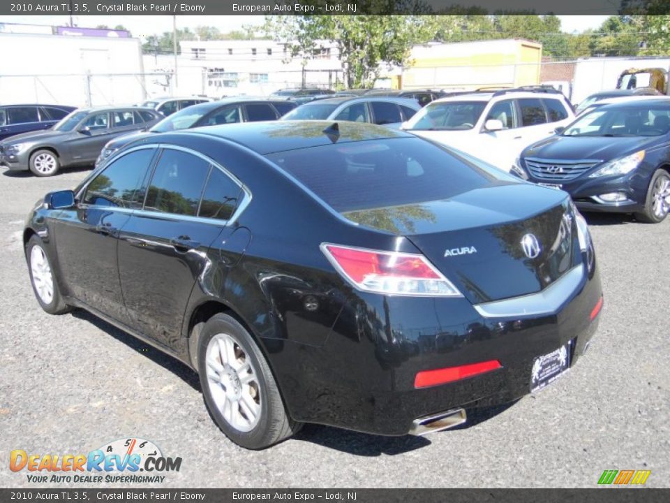 2010 Acura TL 3.5 Crystal Black Pearl / Ebony Photo #3