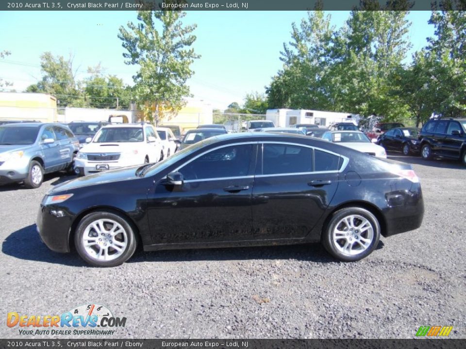 2010 Acura TL 3.5 Crystal Black Pearl / Ebony Photo #6