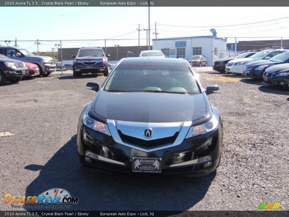 2010 Acura TL 3.5 Crystal Black Pearl / Ebony Photo #8