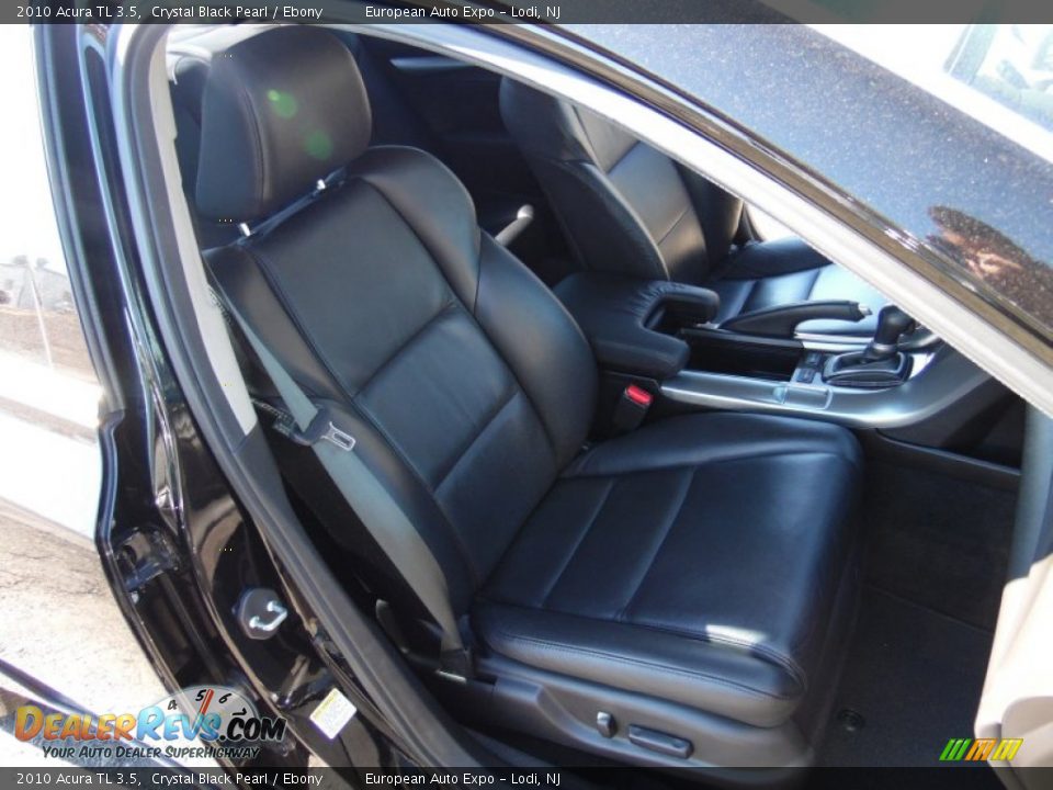 2010 Acura TL 3.5 Crystal Black Pearl / Ebony Photo #12