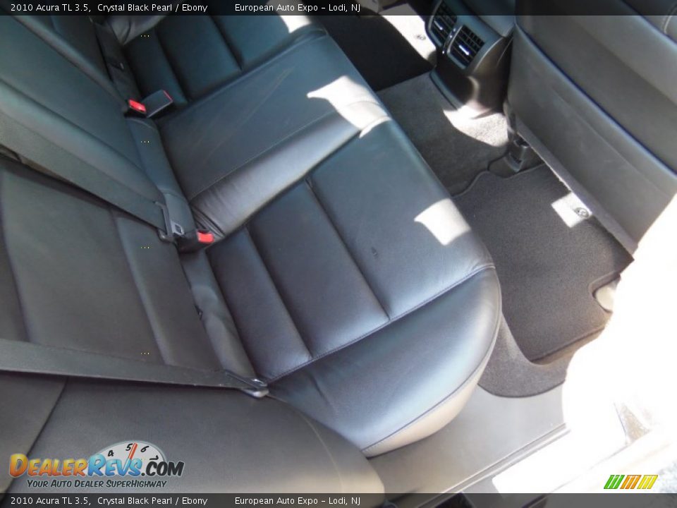 2010 Acura TL 3.5 Crystal Black Pearl / Ebony Photo #13