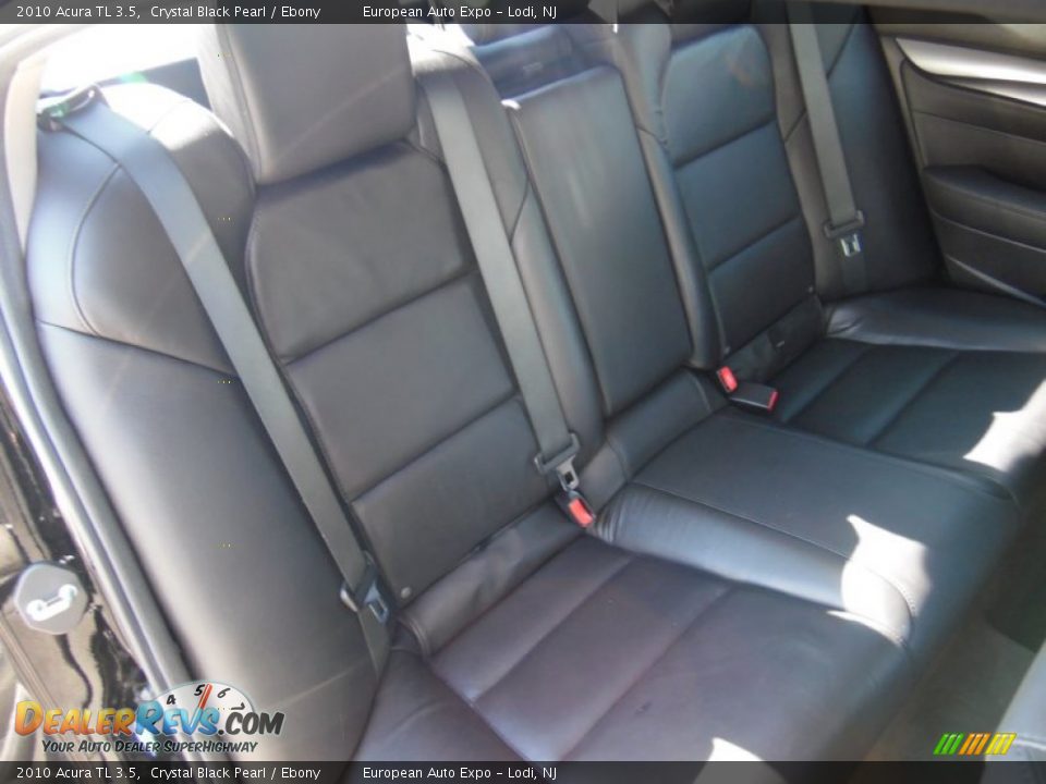 2010 Acura TL 3.5 Crystal Black Pearl / Ebony Photo #14