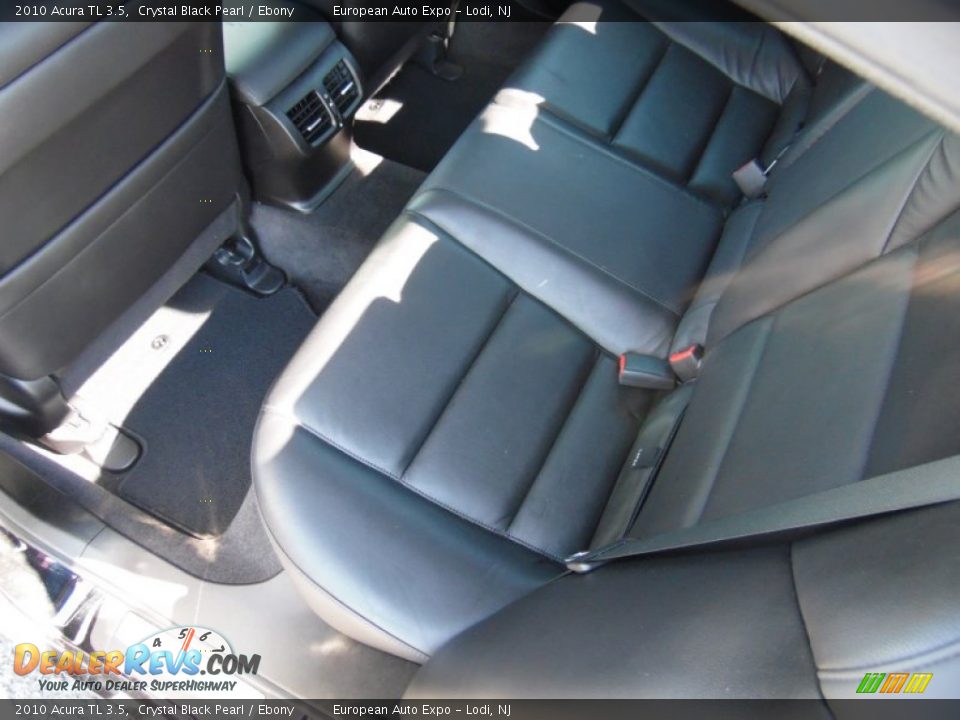 2010 Acura TL 3.5 Crystal Black Pearl / Ebony Photo #15