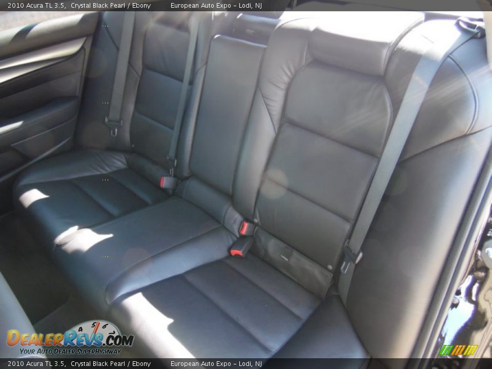 2010 Acura TL 3.5 Crystal Black Pearl / Ebony Photo #16
