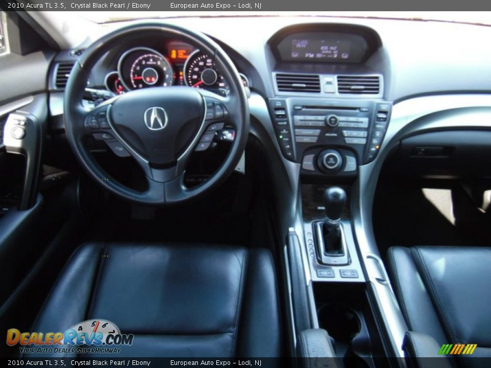 2010 Acura TL 3.5 Crystal Black Pearl / Ebony Photo #17