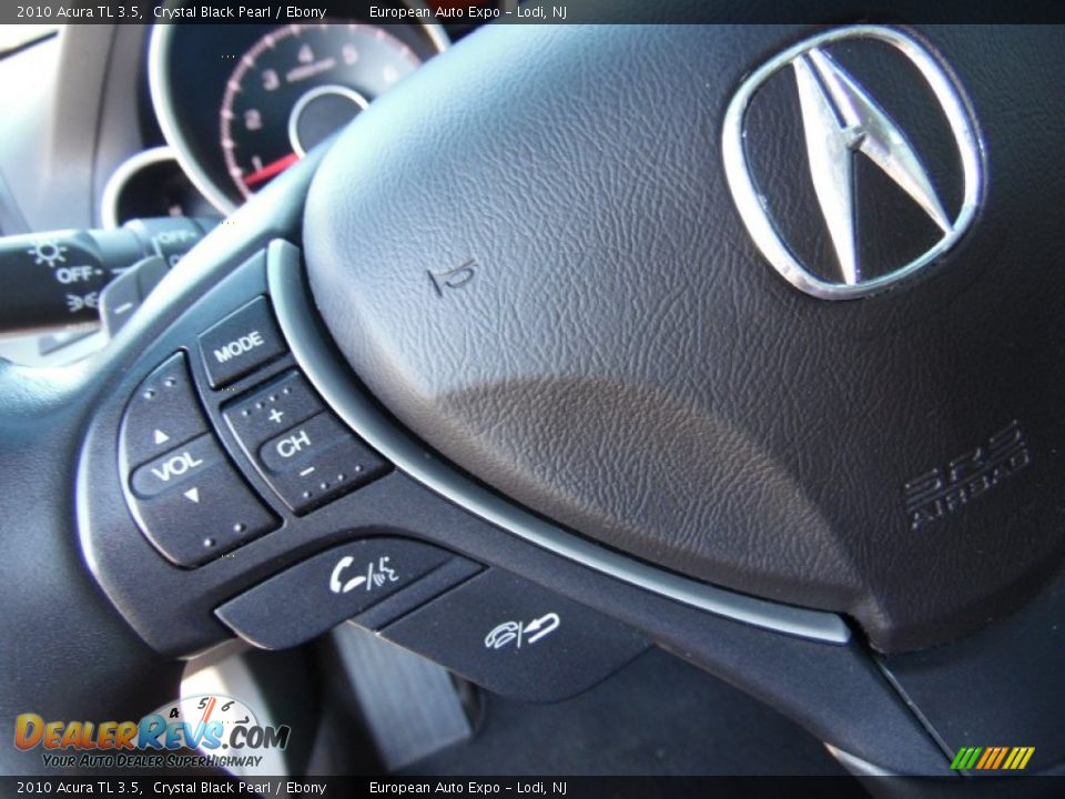 2010 Acura TL 3.5 Crystal Black Pearl / Ebony Photo #21