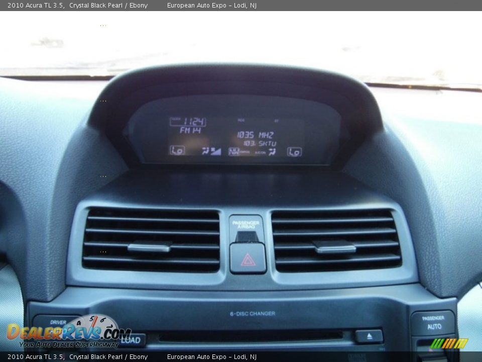 2010 Acura TL 3.5 Crystal Black Pearl / Ebony Photo #25