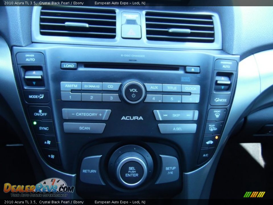 2010 Acura TL 3.5 Crystal Black Pearl / Ebony Photo #26