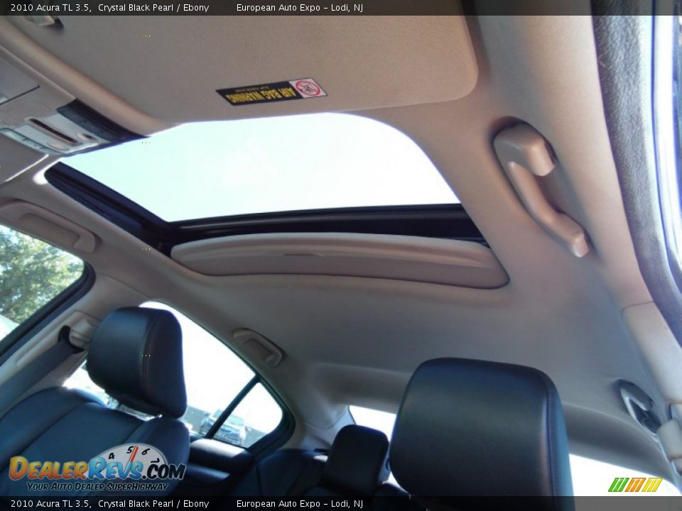 2010 Acura TL 3.5 Crystal Black Pearl / Ebony Photo #32