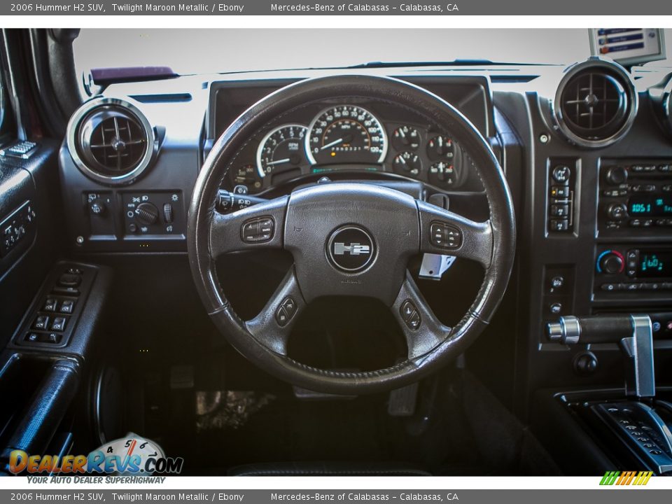 2006 Hummer H2 SUV Steering Wheel Photo #4