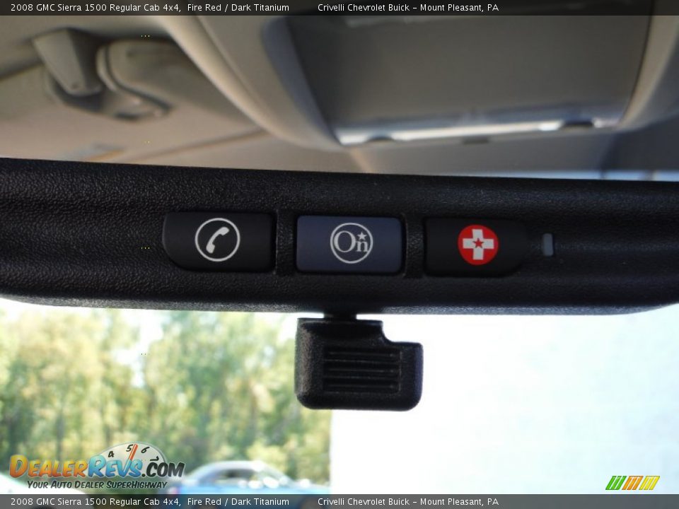 2008 GMC Sierra 1500 Regular Cab 4x4 Fire Red / Dark Titanium Photo #24