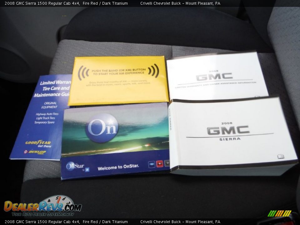 2008 GMC Sierra 1500 Regular Cab 4x4 Fire Red / Dark Titanium Photo #31