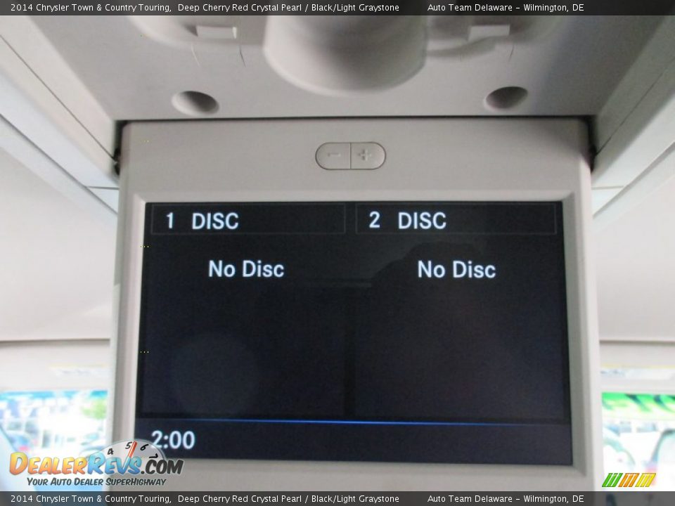 2014 Chrysler Town & Country Touring Deep Cherry Red Crystal Pearl / Black/Light Graystone Photo #29