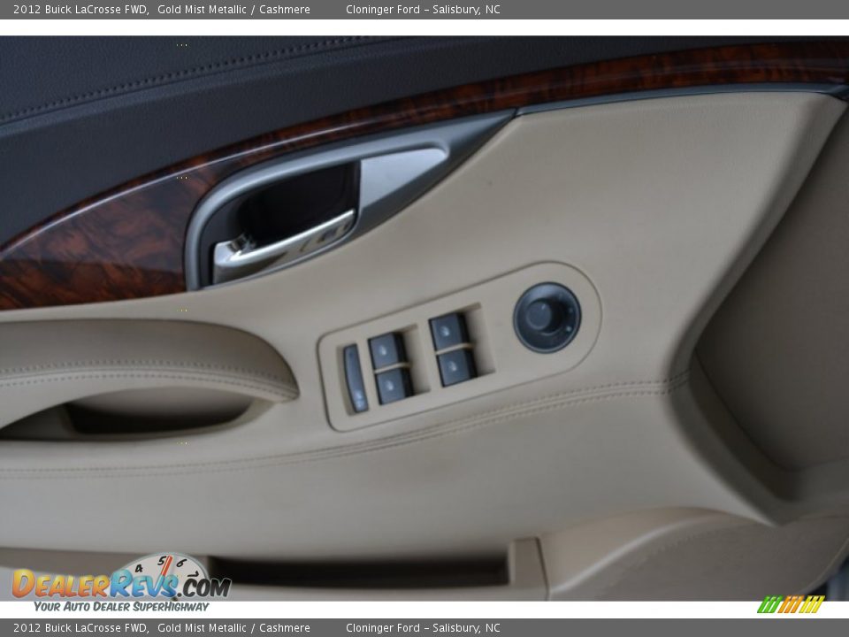 2012 Buick LaCrosse FWD Gold Mist Metallic / Cashmere Photo #9