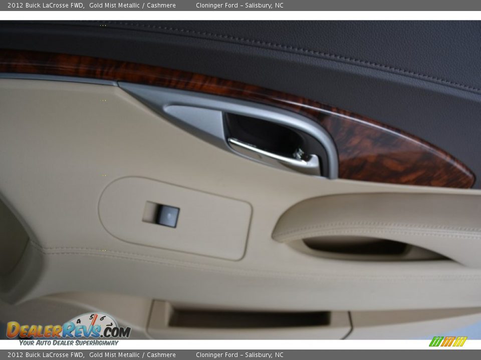 2012 Buick LaCrosse FWD Gold Mist Metallic / Cashmere Photo #16