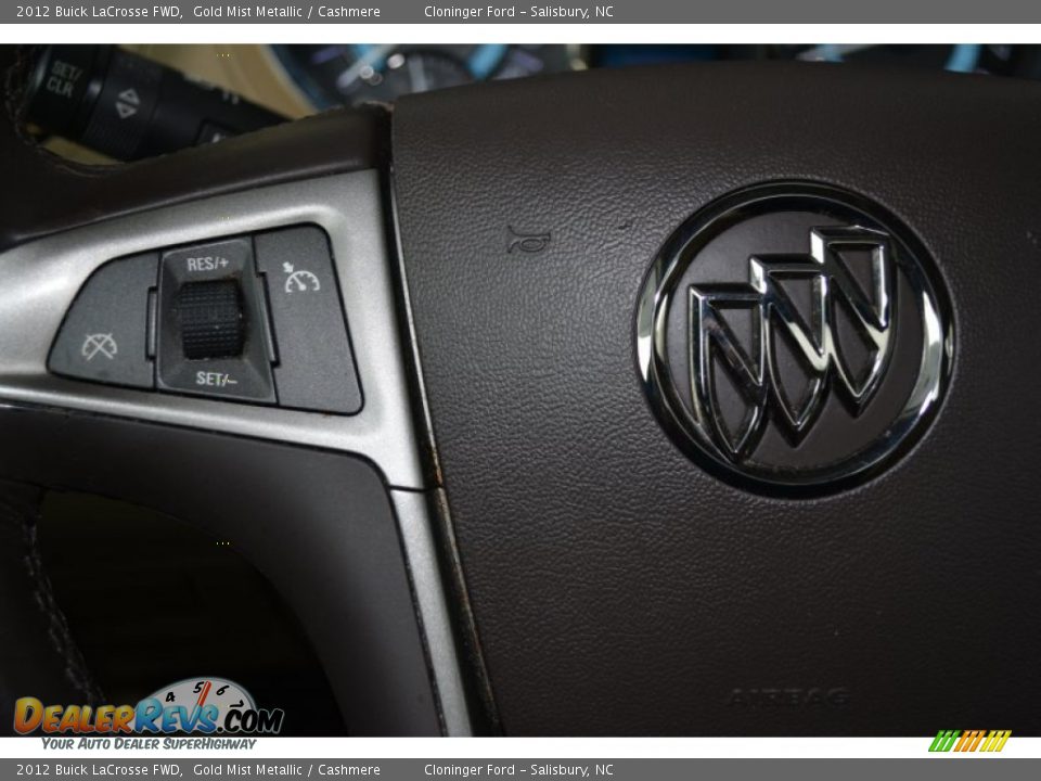 2012 Buick LaCrosse FWD Gold Mist Metallic / Cashmere Photo #24