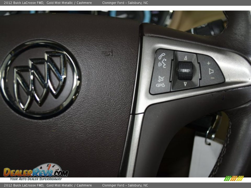 2012 Buick LaCrosse FWD Gold Mist Metallic / Cashmere Photo #25