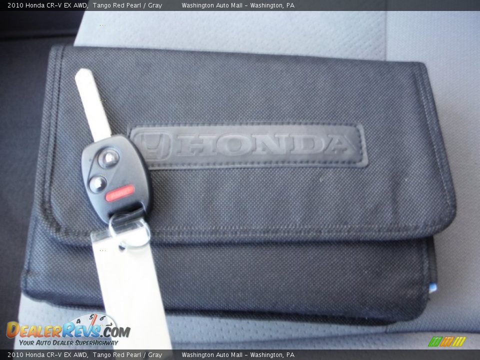 2010 Honda CR-V EX AWD Tango Red Pearl / Gray Photo #18