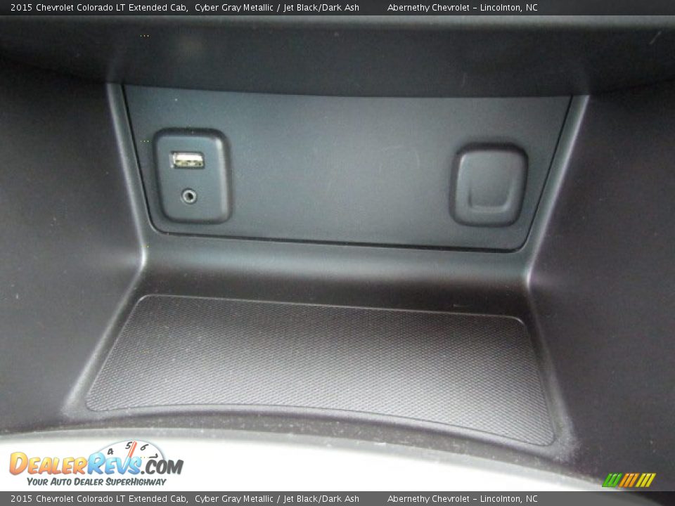 2015 Chevrolet Colorado LT Extended Cab Cyber Gray Metallic / Jet Black/Dark Ash Photo #12