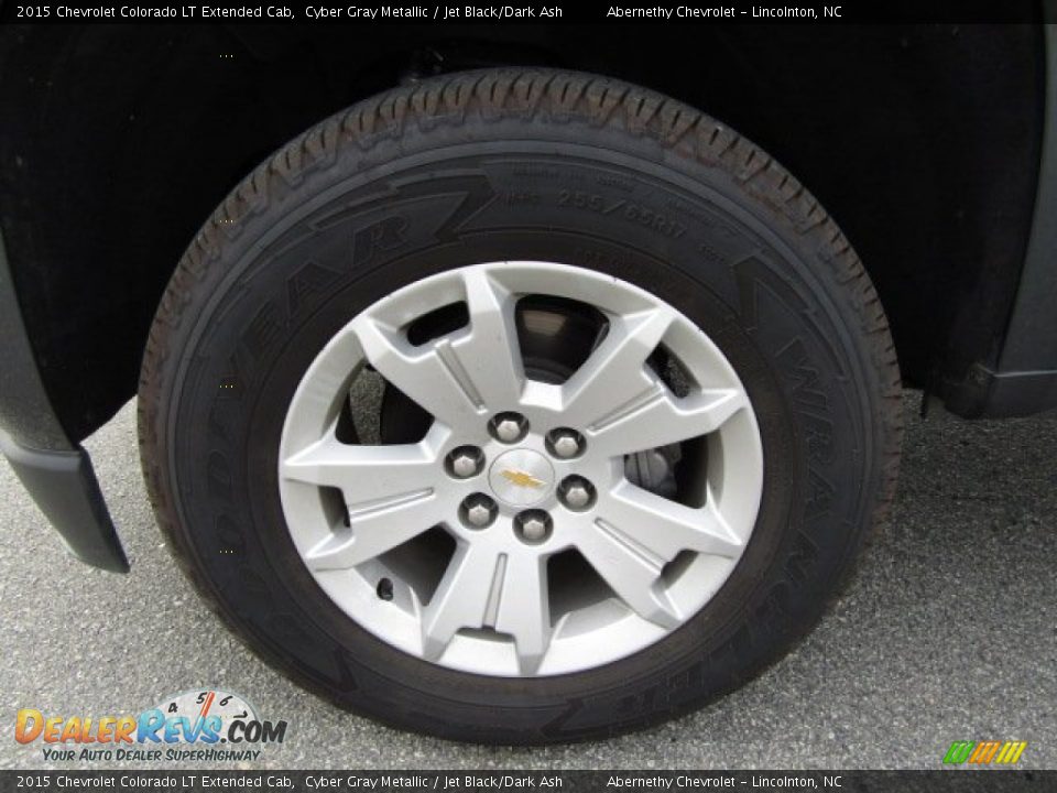 2015 Chevrolet Colorado LT Extended Cab Cyber Gray Metallic / Jet Black/Dark Ash Photo #24