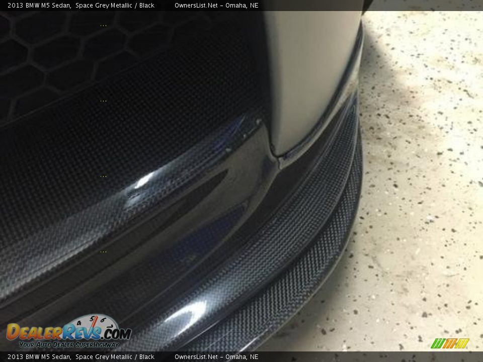 2013 BMW M5 Sedan Space Grey Metallic / Black Photo #10