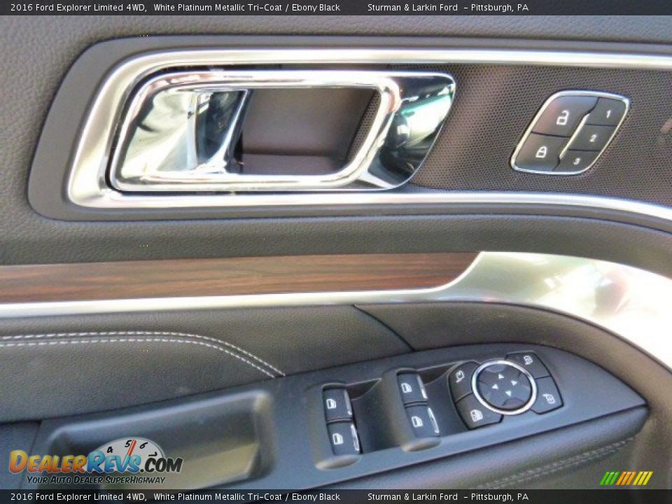Controls of 2016 Ford Explorer Limited 4WD Photo #12