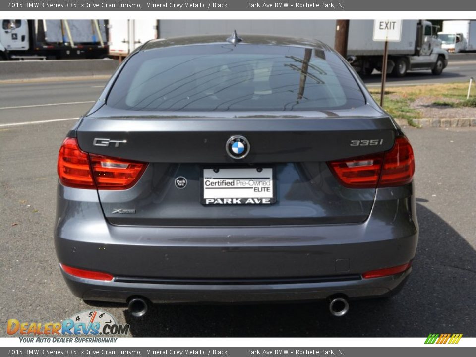 2015 BMW 3 Series 335i xDrive Gran Turismo Mineral Grey Metallic / Black Photo #4