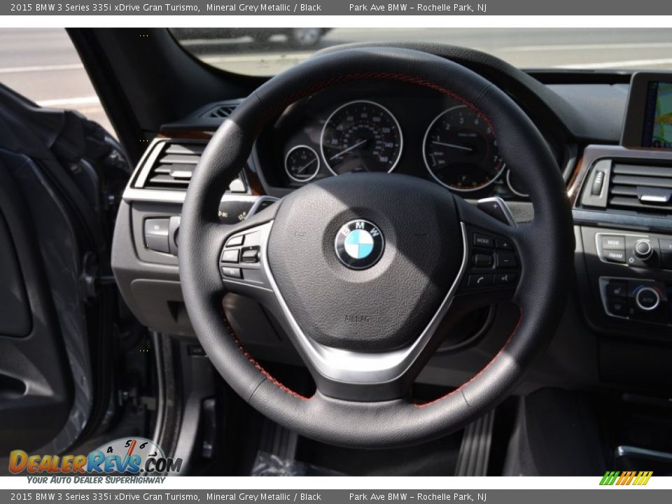 2015 BMW 3 Series 335i xDrive Gran Turismo Mineral Grey Metallic / Black Photo #19