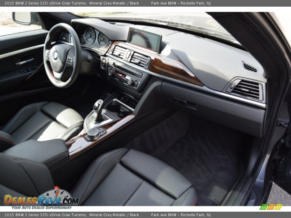 2015 BMW 3 Series 335i xDrive Gran Turismo Mineral Grey Metallic / Black Photo #28