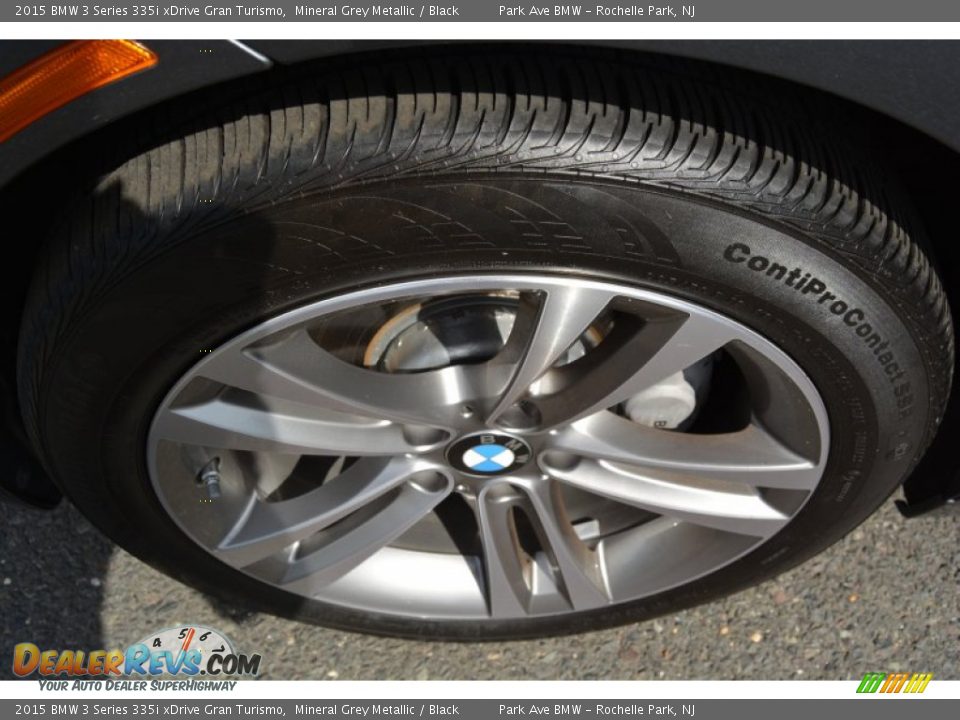 2015 BMW 3 Series 335i xDrive Gran Turismo Mineral Grey Metallic / Black Photo #34