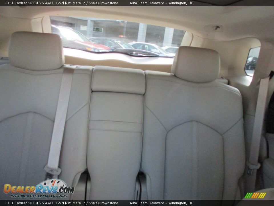2011 Cadillac SRX 4 V6 AWD Gold Mist Metallic / Shale/Brownstone Photo #21