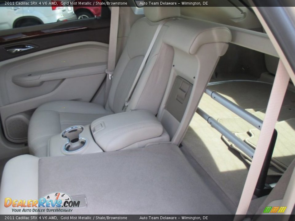 2011 Cadillac SRX 4 V6 AWD Gold Mist Metallic / Shale/Brownstone Photo #23